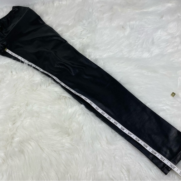 Aritzia Wilfred Free Daria Pant High-Waisted Vegan Leather Leggings Size Small - Picture 6 of 8